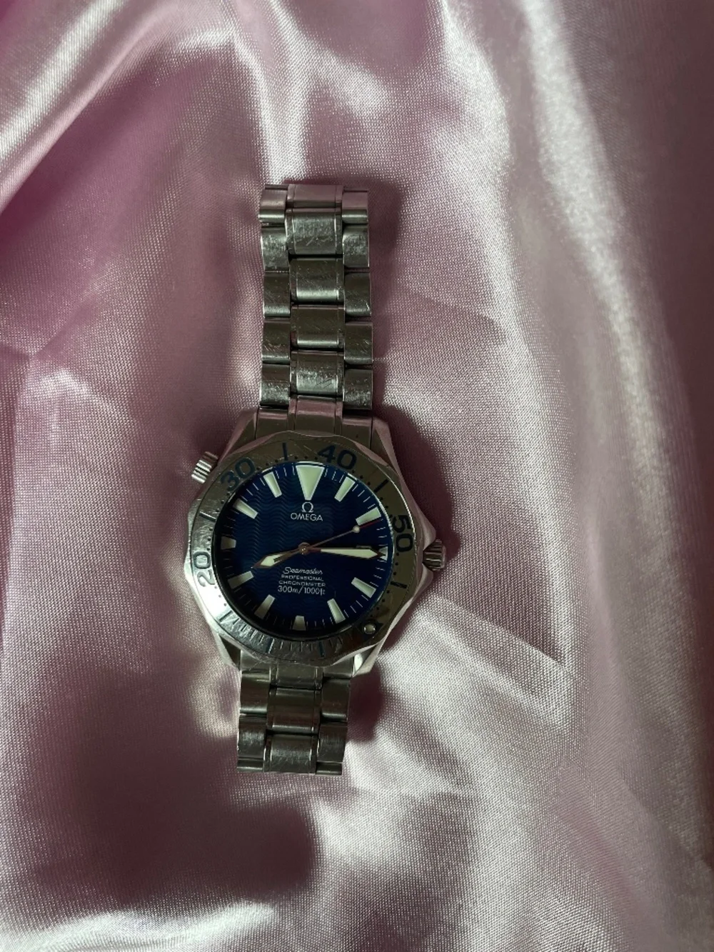OMEGA Seamaster Professional 300 with Blue Wave Dial